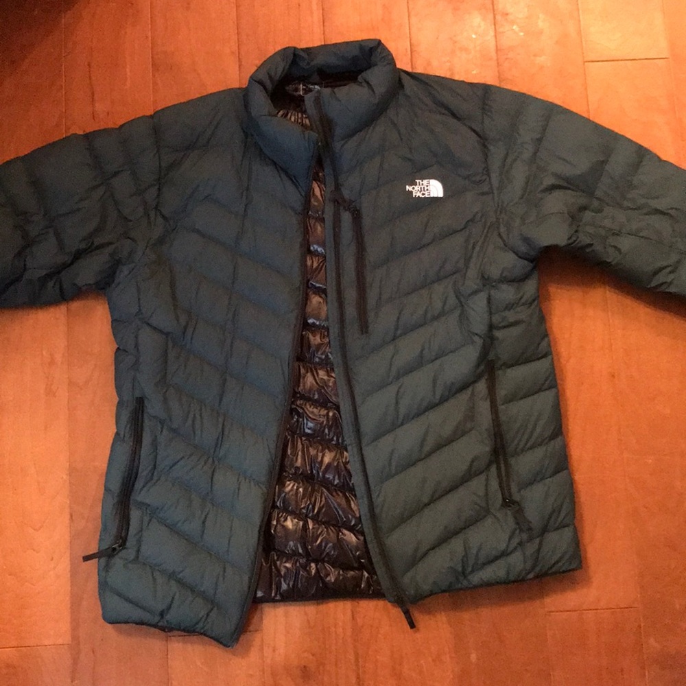 North Face down jacket.